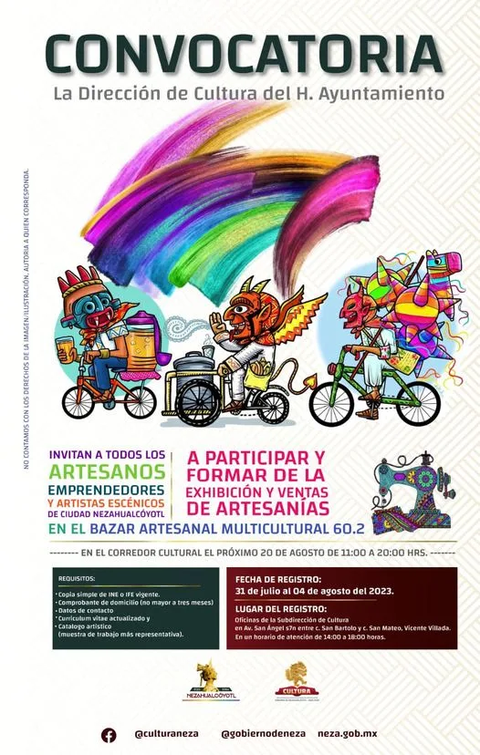 1690913945 Convocatoria La Direccion de Cultura Nezahualcoyotl invita a las jpg