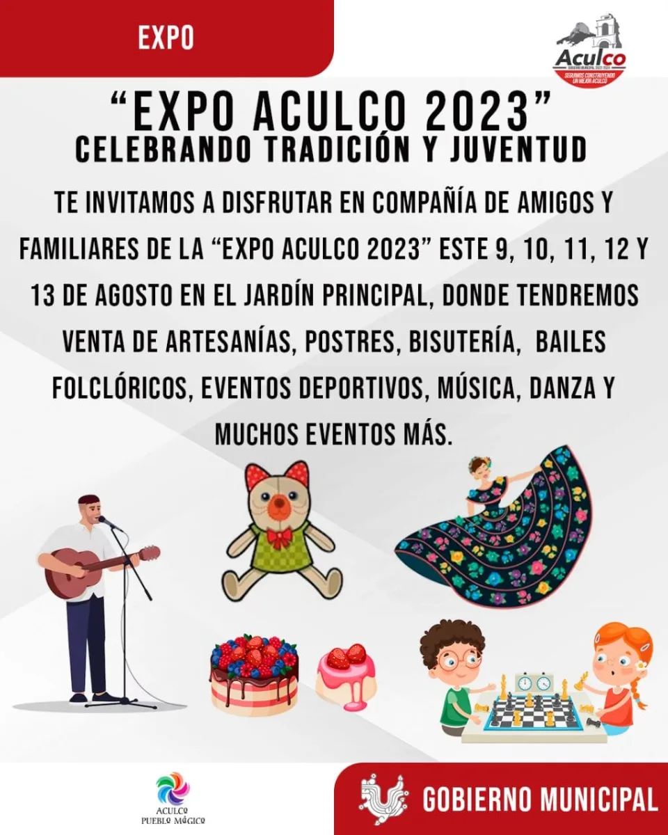 1691017506 Te invitamos a disfrutar de la Expo Aculco 2023 Celebrando