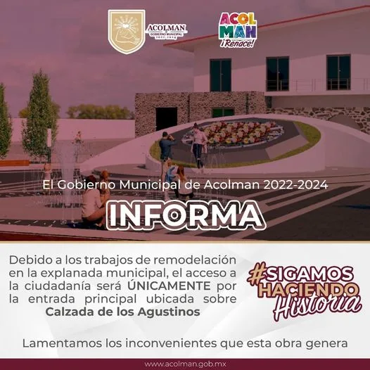 1691078818 ATENCION El Gobierno Municipal de Acolman que encabeza el LC jpg