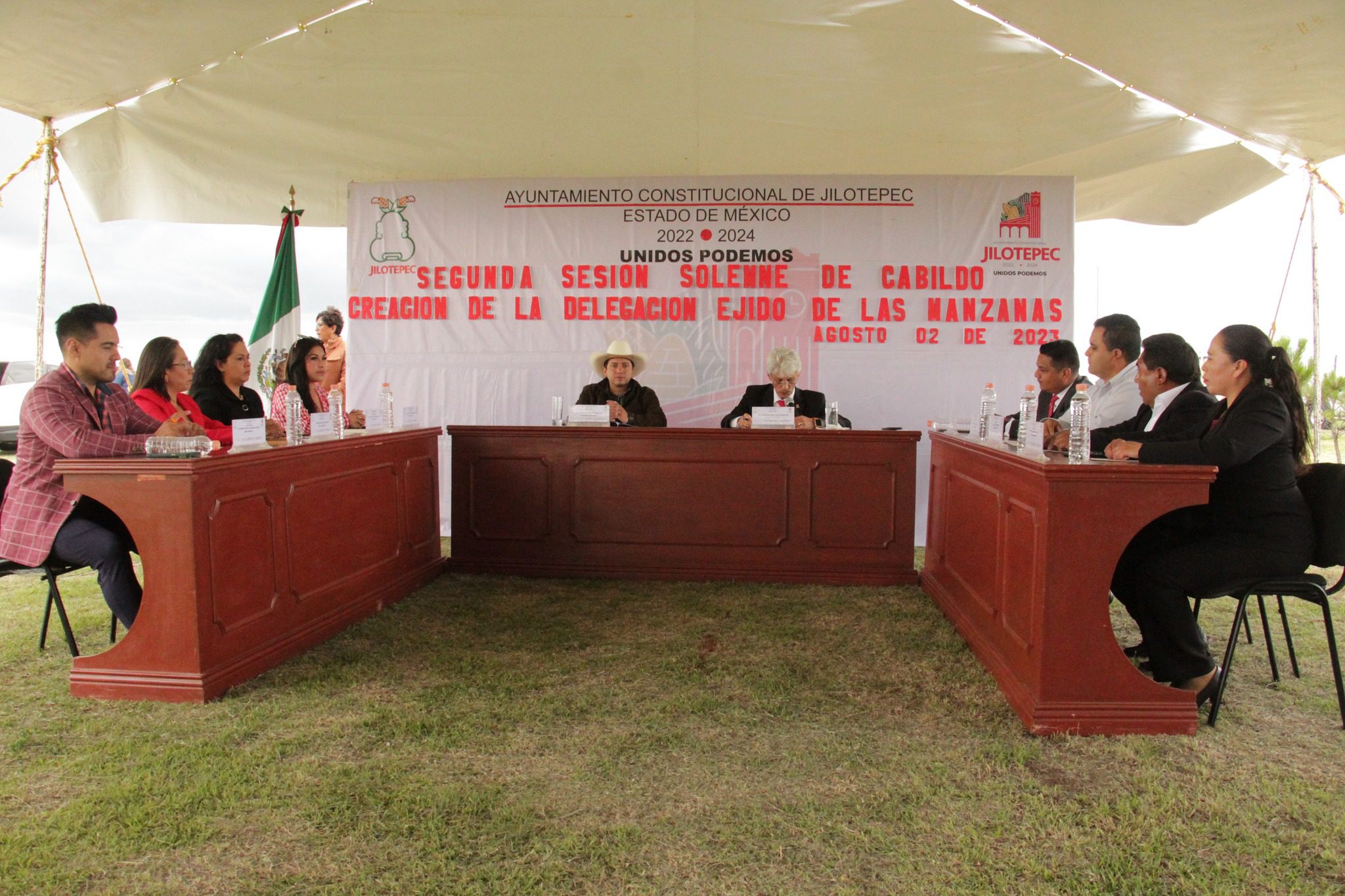 1691085124 691 NuevaComunidad EjidoDeLasManzanas Hoy en Sesion Solemne de Cabildo Presidida