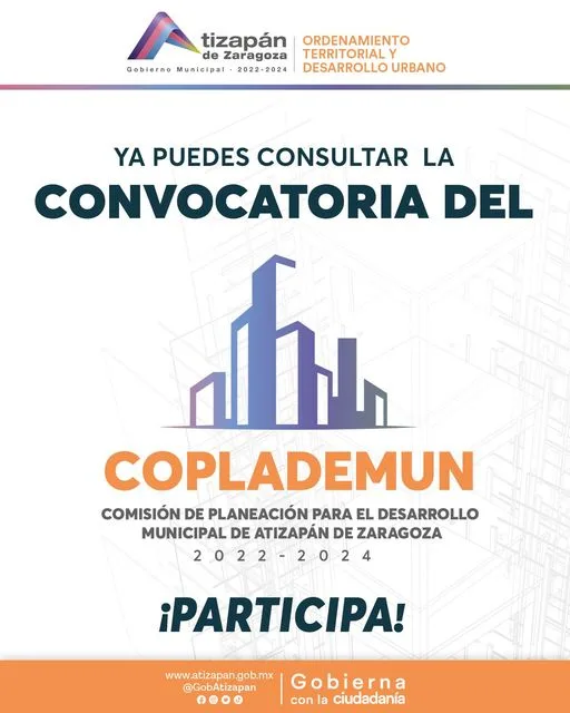 1691089406 Consulta la convocatoria COPLADEMUN en el siguiente link jpg