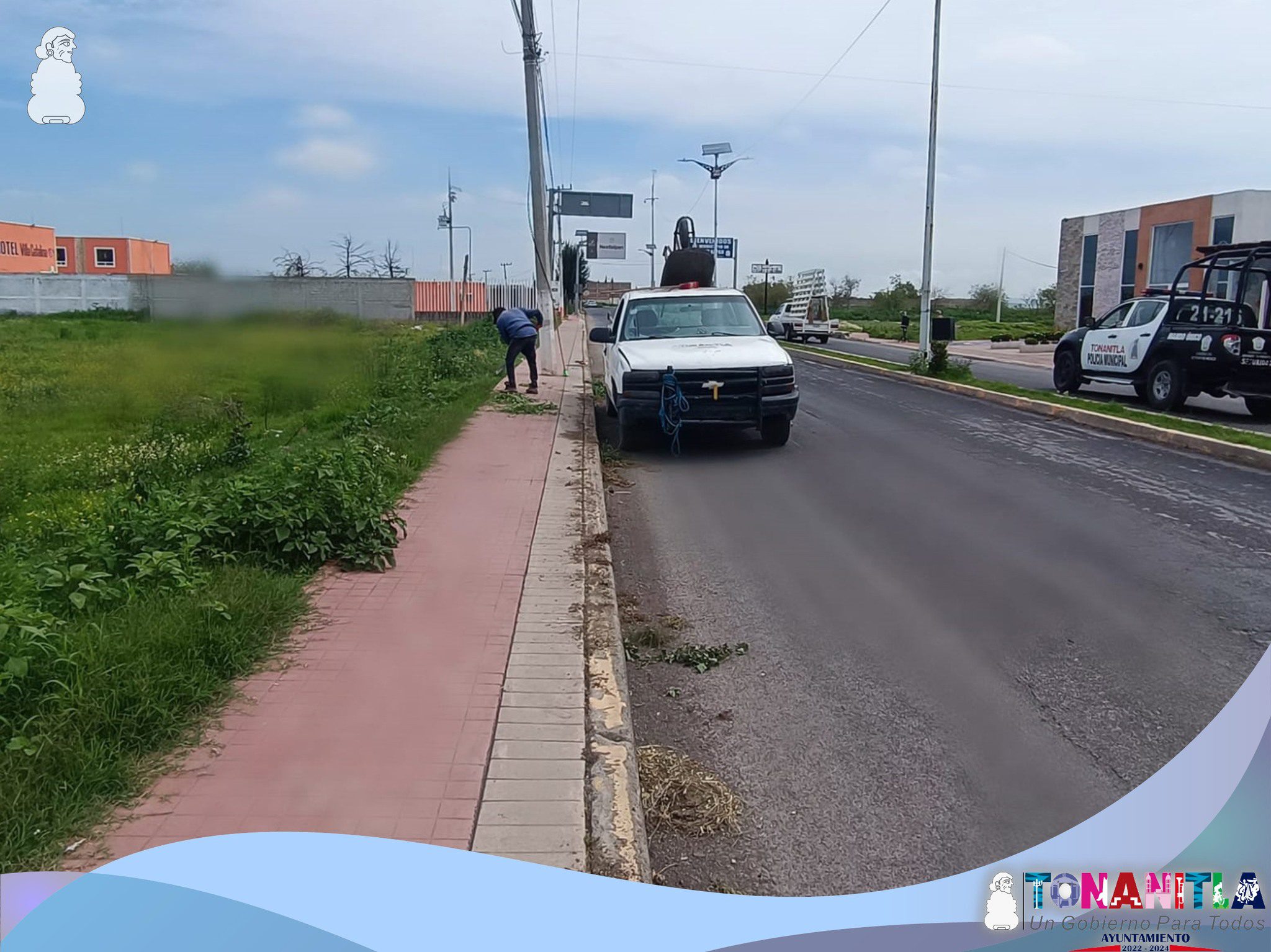 1691090710 538 El dia de hoy sobre la Avenida Juarez de la