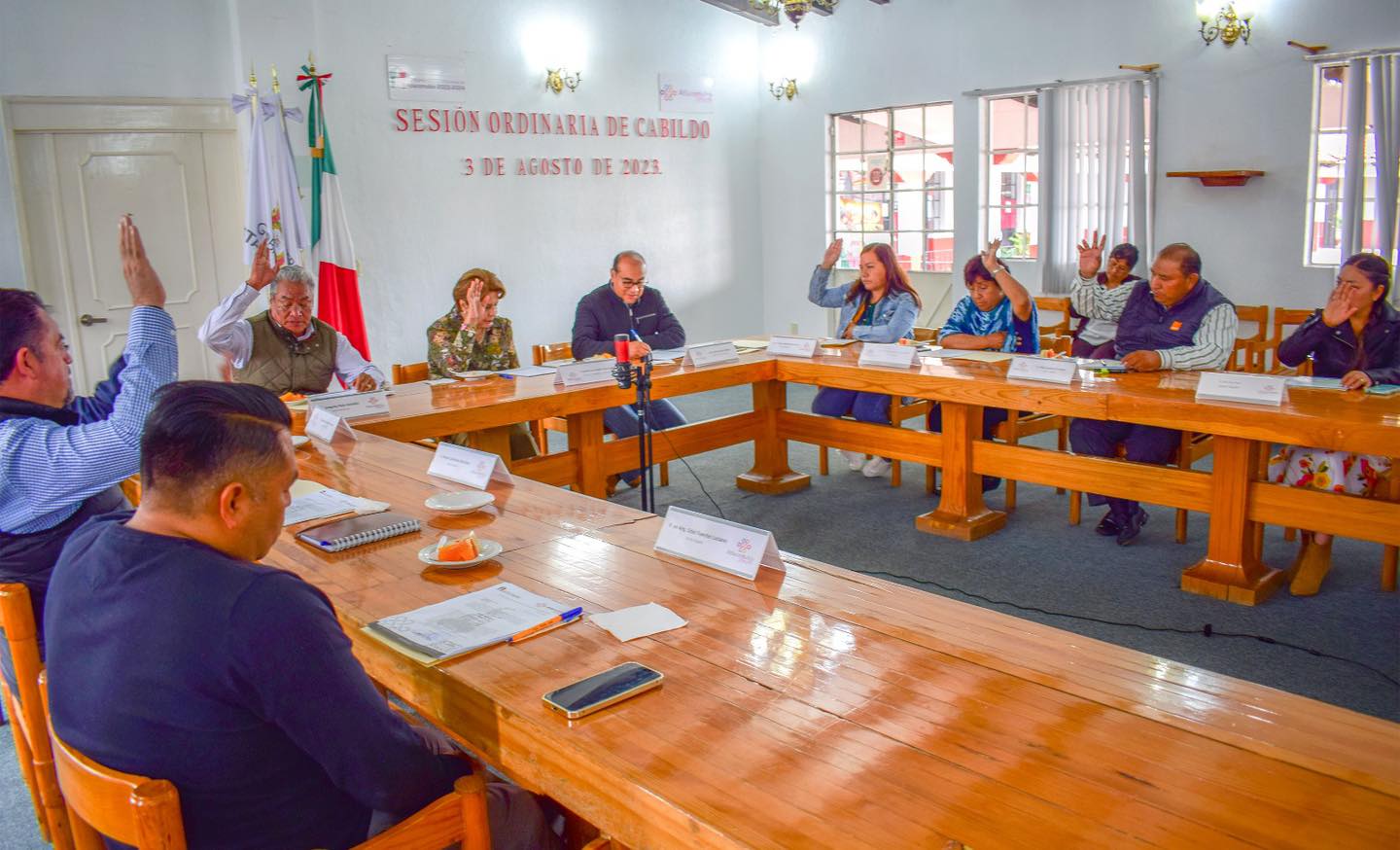 1691096554 832 Esta tarde llevamos a cabo la Sesion de Cabildo correspondiente