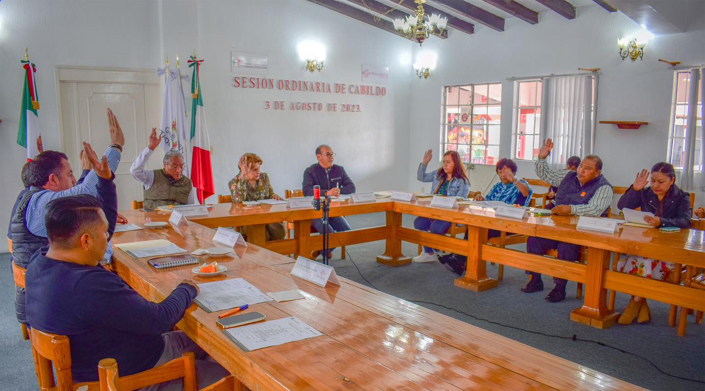 1691096564 264 Esta tarde llevamos a cabo la Sesion de Cabildo correspondiente