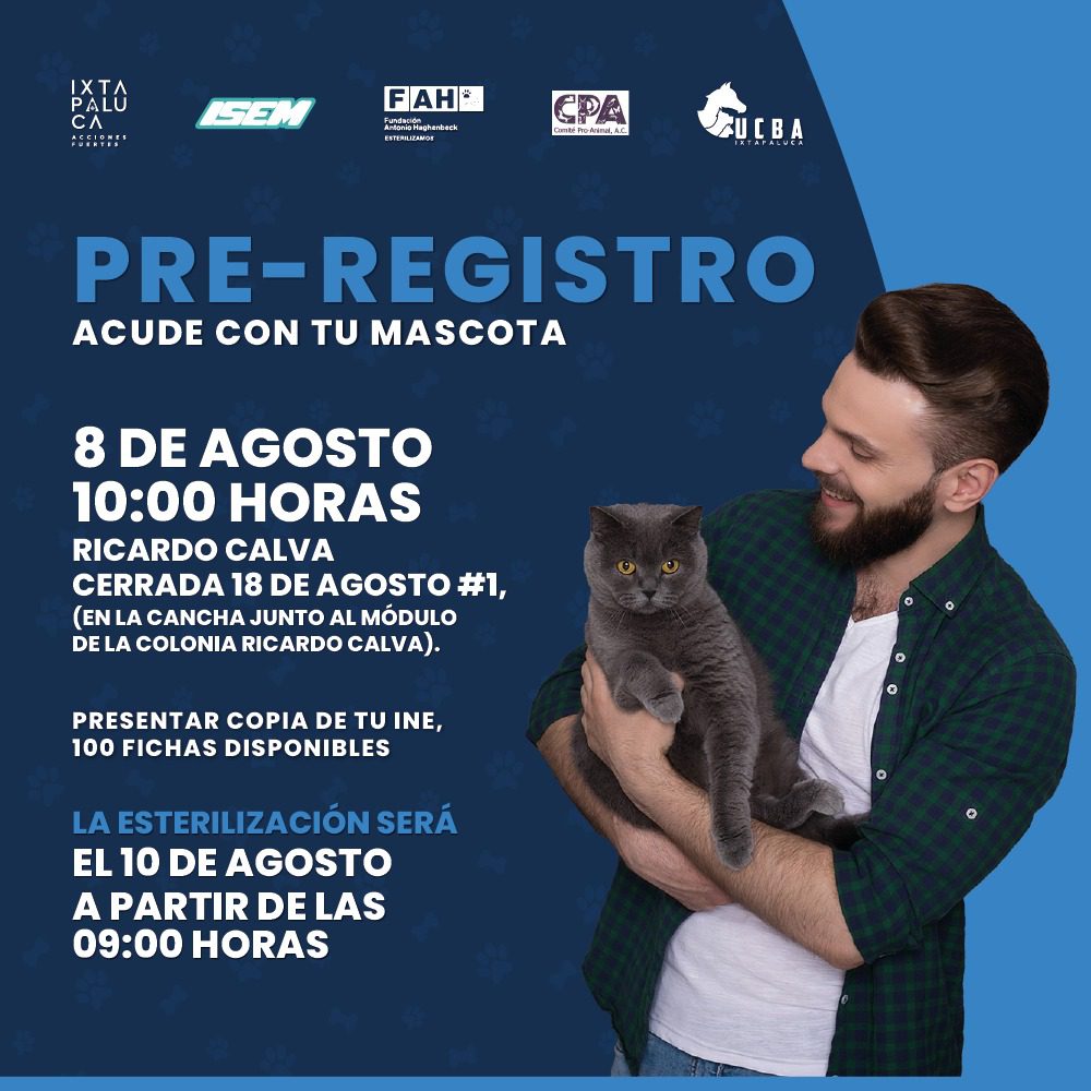 1691099856 924 NUEVA JORNADA DE ESTERILIZACION Ven a la 17va Jornada Gratuita