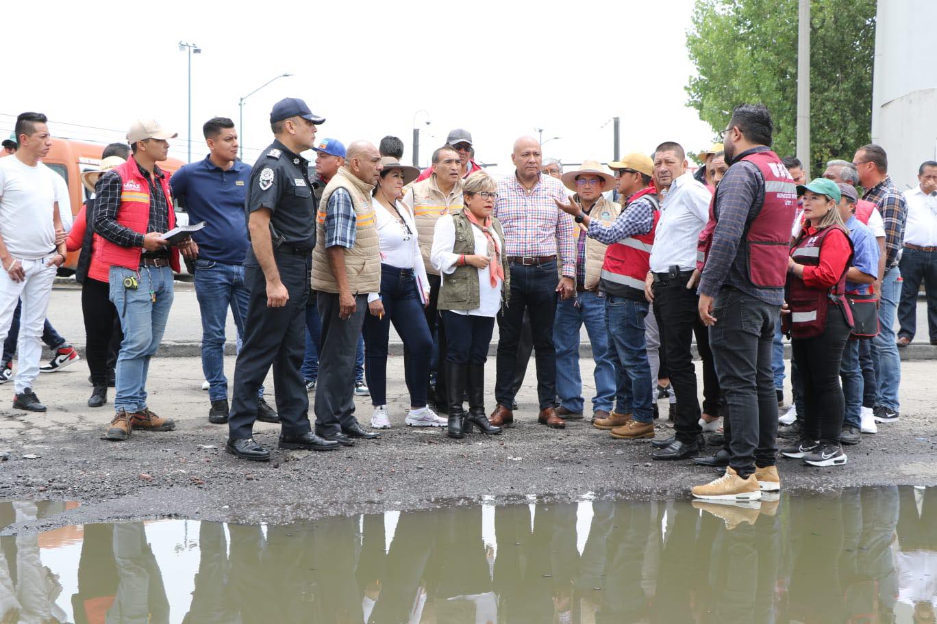 1691106964 313 GOBERNABILIDAD La Presidenta Municipal Cristina Gonzalez Cruz en coordinacion