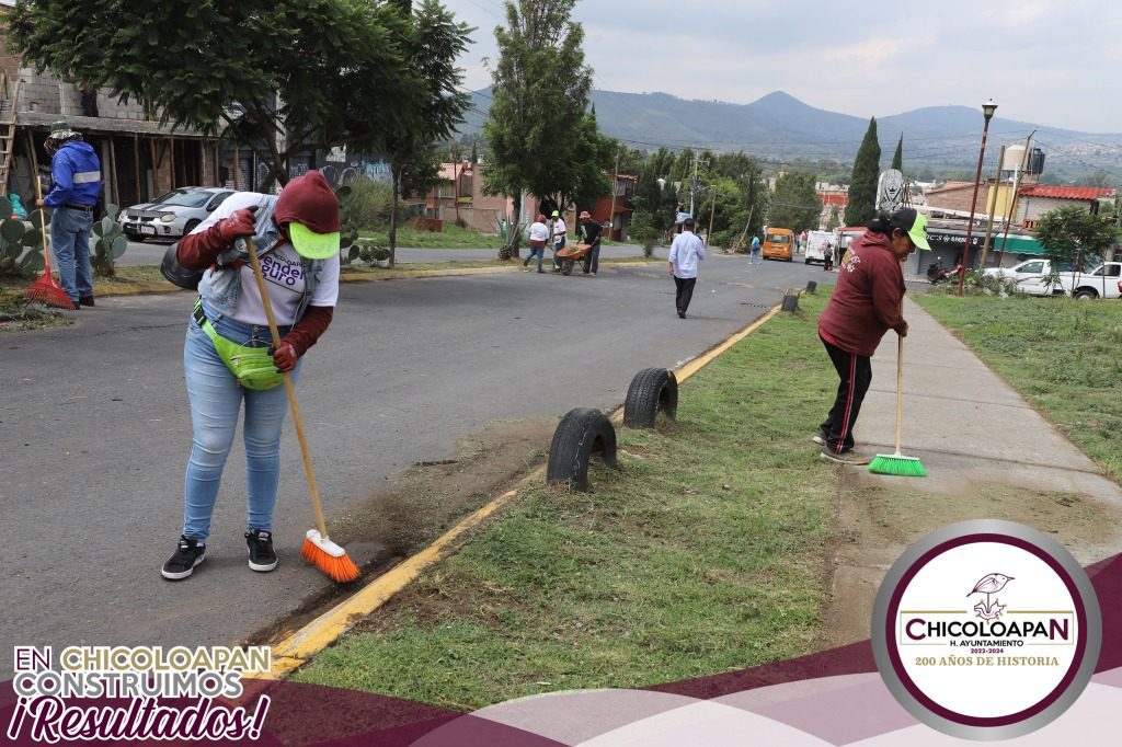 1691168171 2 El programa Enchulame la Colonia continua realizando el mejoramiento de