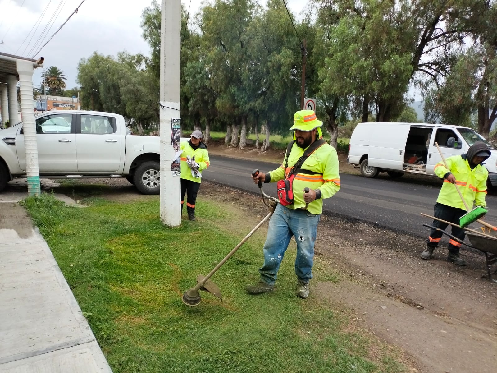 1691173572 979 La Brigada de Servicios Publicos realiza limpieza y mantenimiento de