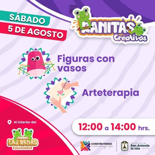 1691174094 RanitasCreativas Les compartimos las actividades que tendremos el dia jpg