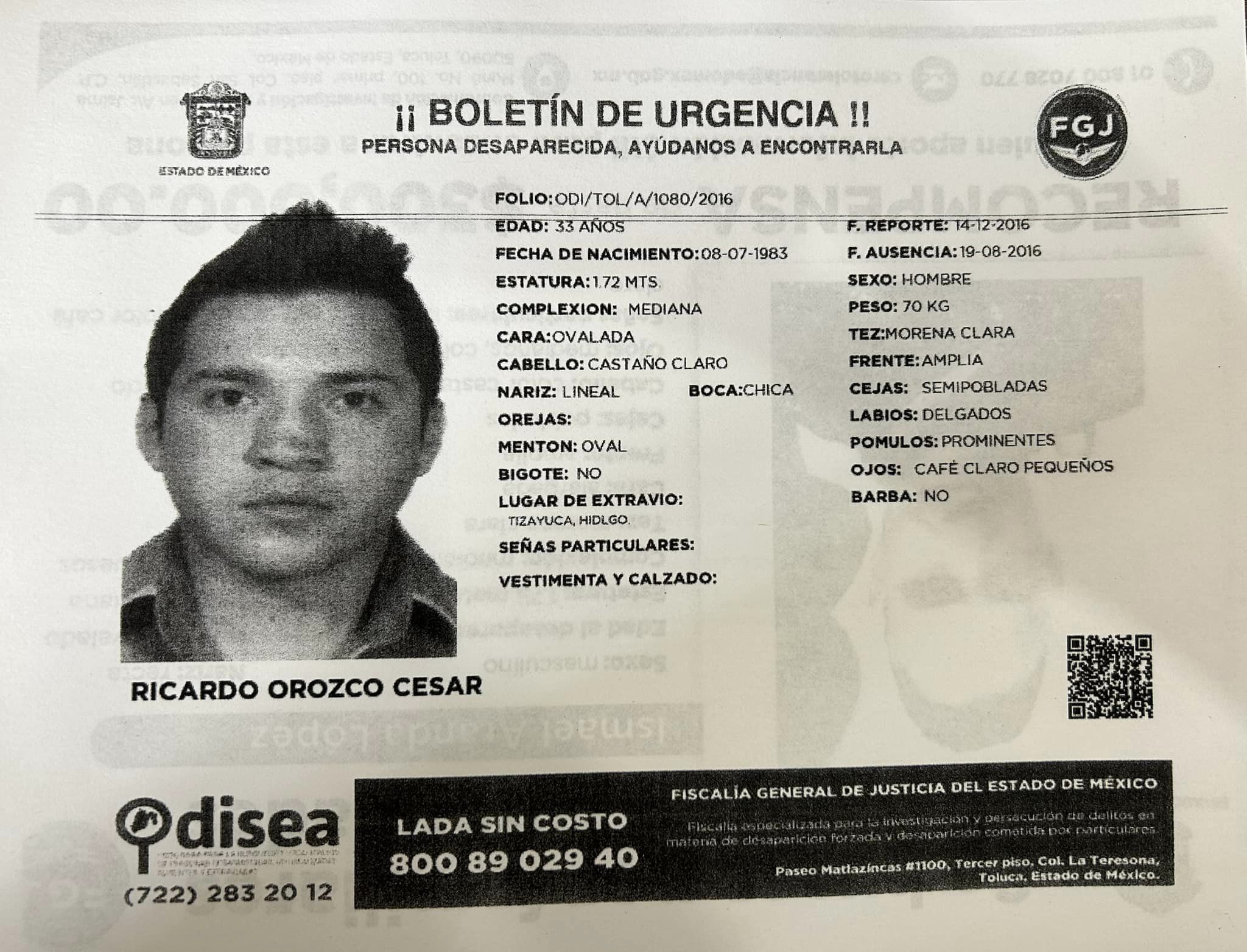 1691245523 748 ServicioALaComunidad BOLETINES DE PERSONAS DESAPARECIDAS