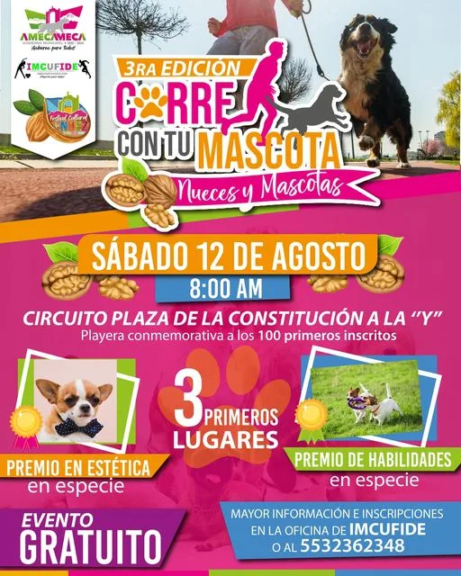 1691251932 DeporteParaTodos CorreConTuMascota esta de vuelta te esperamos este sab jpg