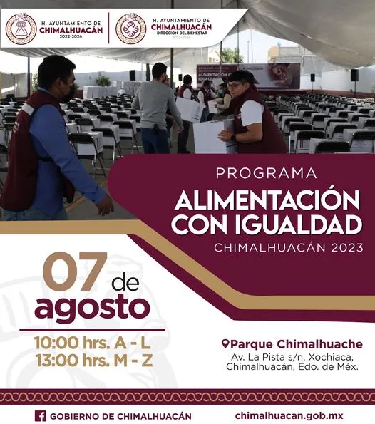 1691326758 Si eres beneficiario del Programa Alimentacion con Igualdad recuerda asistir jpg