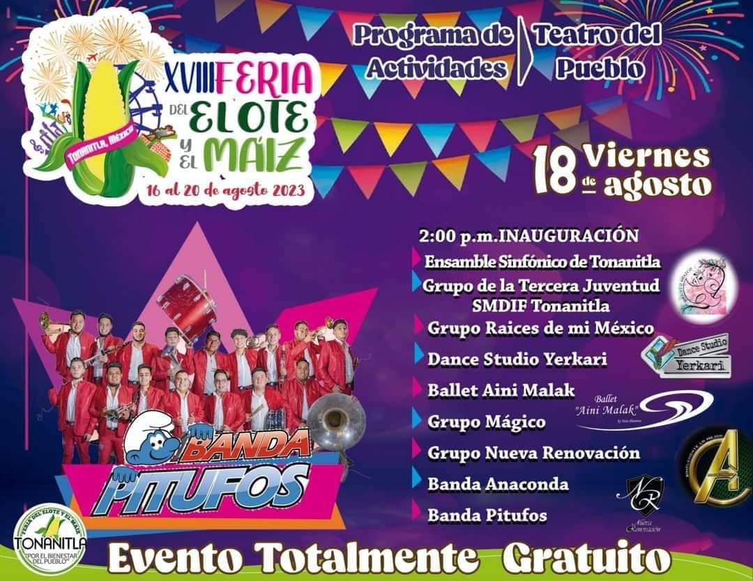 1691328857 994 XVIII edicion de la Feria del Elote y el Maiz