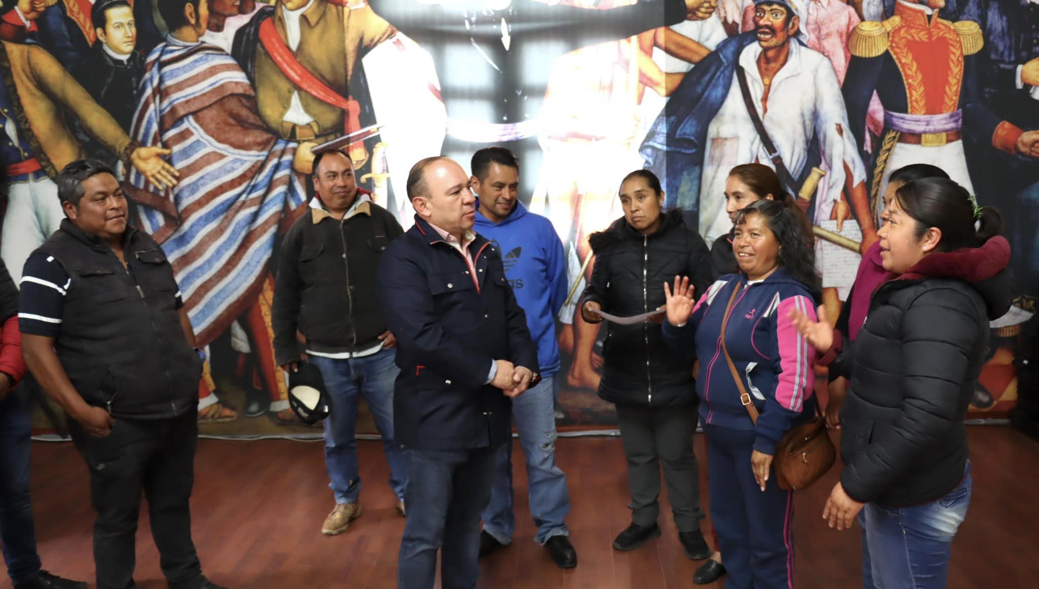 1691335692 558 El presidente municipal de Zinacantepec Manuel Vilchis Viveros se reunio