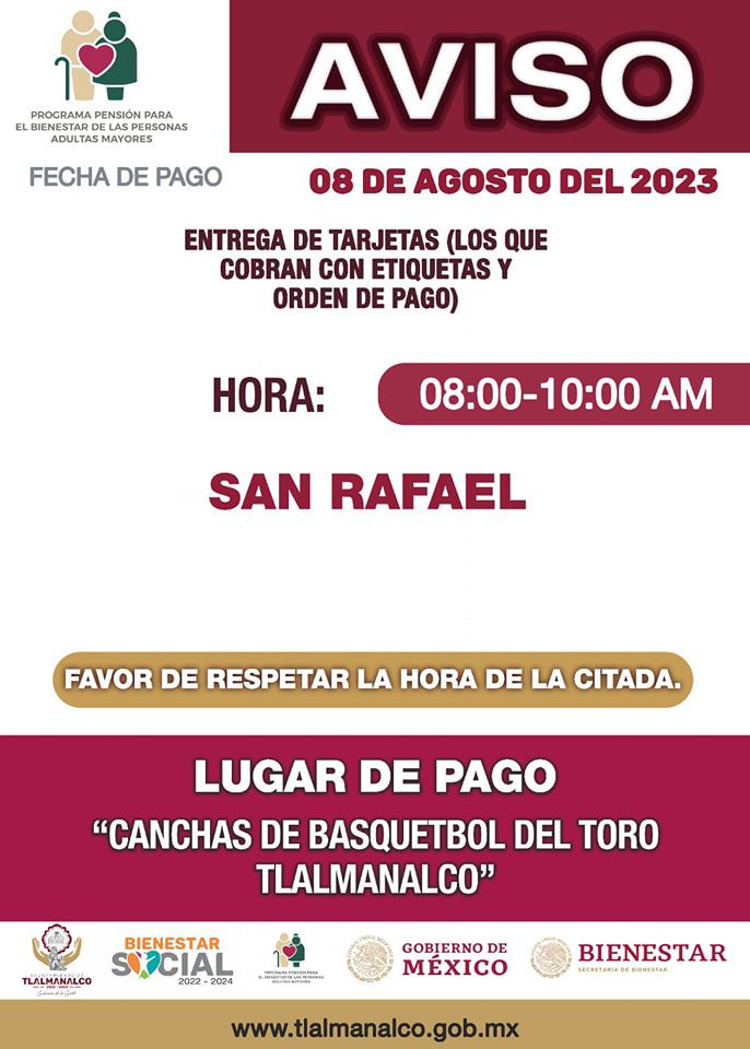 1691415604 208 Compartimos las fechas para la entrega de tarjetas del programa