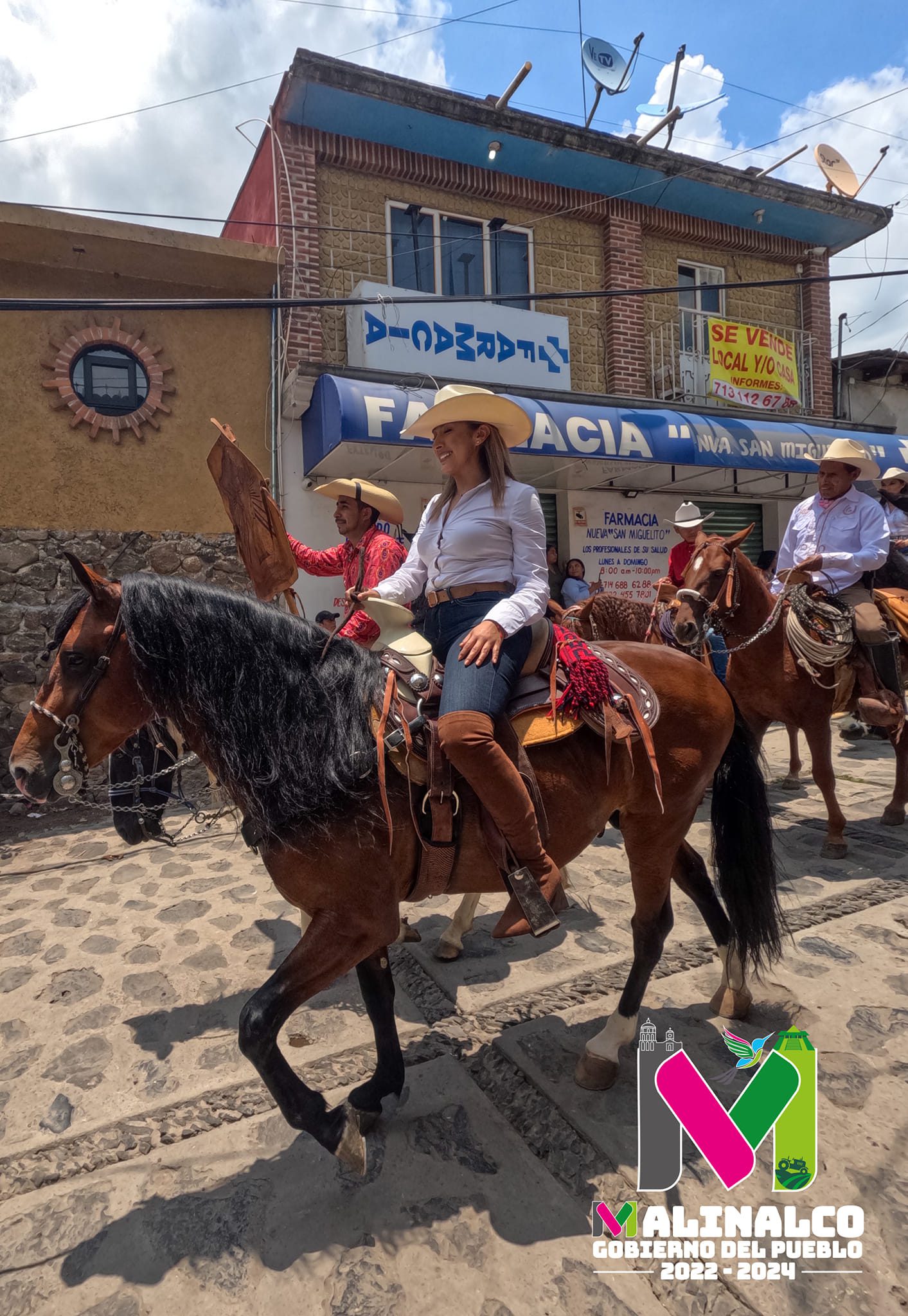 1691431877 278 En Malinalco se lleva a cabo la tradicional cabalgata que