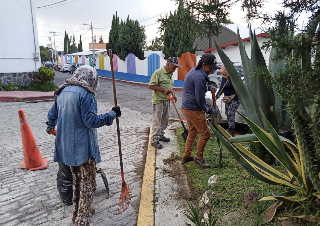 1691452567 30 Esta tarde el area de Ecologia realizo una limpieza