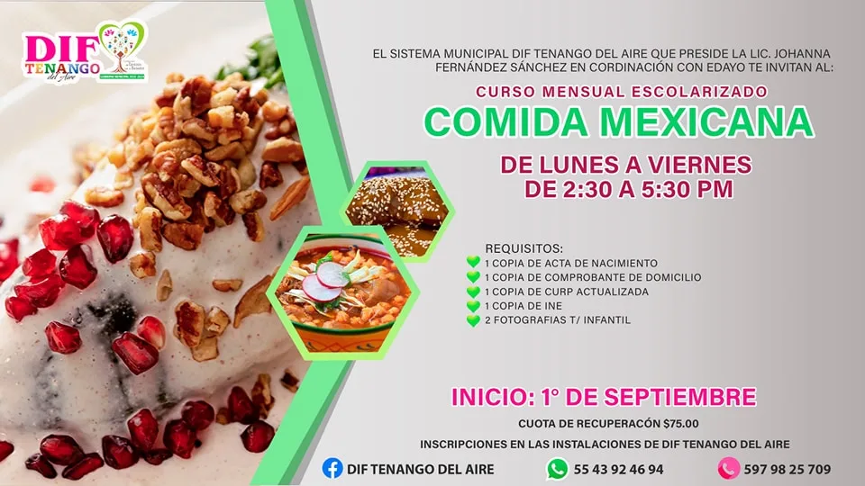 1691505742 Curso mensual Escolarizado COMIDA MEXICANA Desarrolla tu talento culinario y jpg