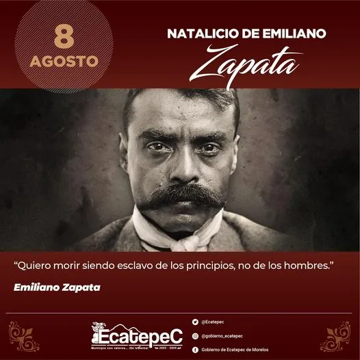 1691511548 Hoy conmemoramos el natalicio de Emiliano Zapata reconocido como el jpg