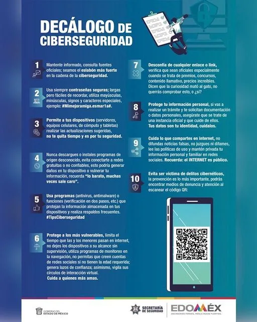 1691586490 Te compartimos el Decalogo de Ciberseguridad jpg