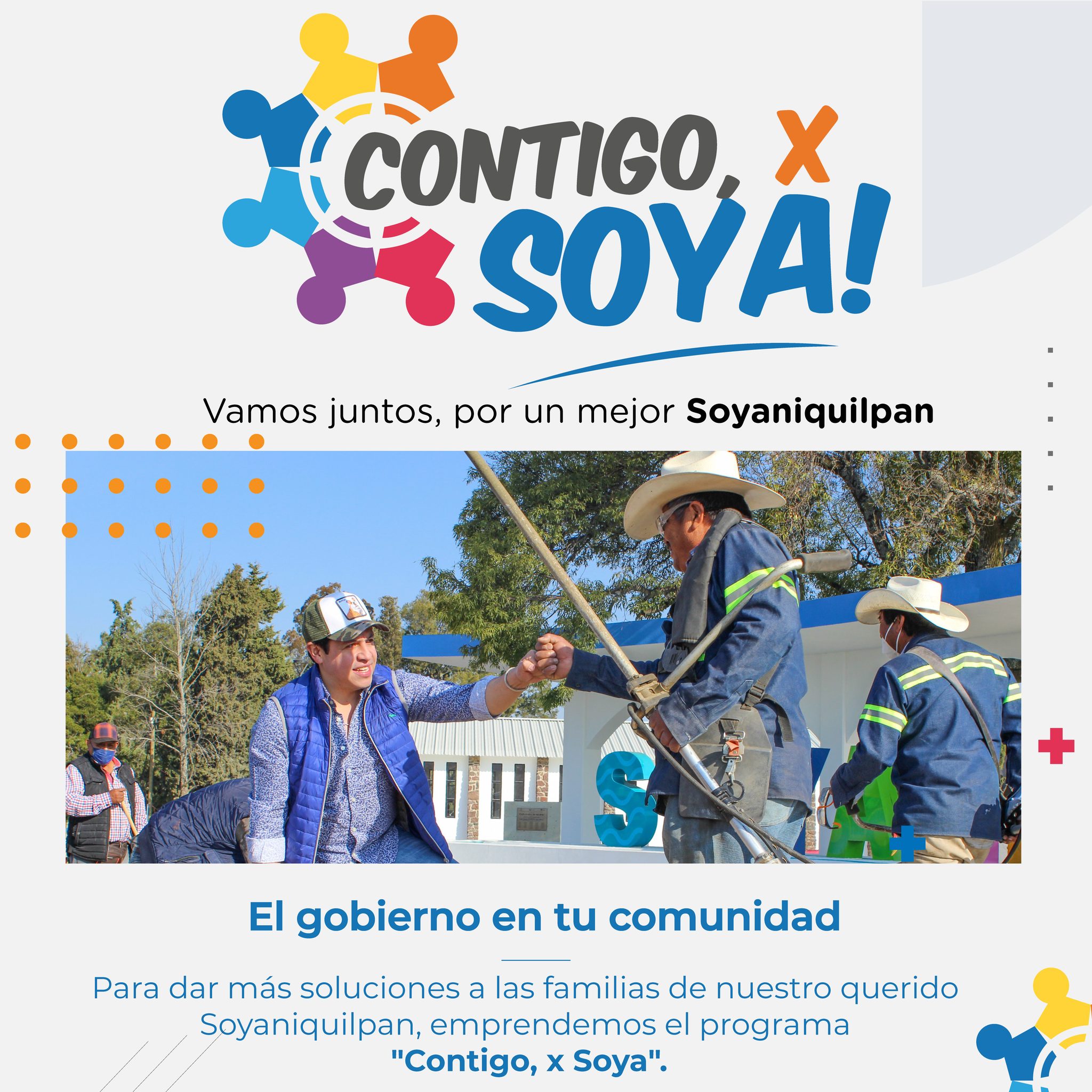 1691589683 978 Mas unidos que nunca hoy ¡Vamos ContigoXSoya Acercamos la atencion