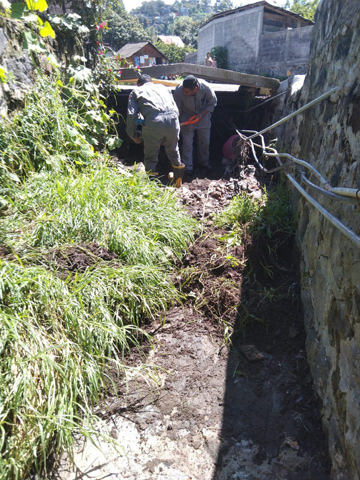 1691591132 913 Elementos de Proteccion Civil llevaron a cabo el desazolve del