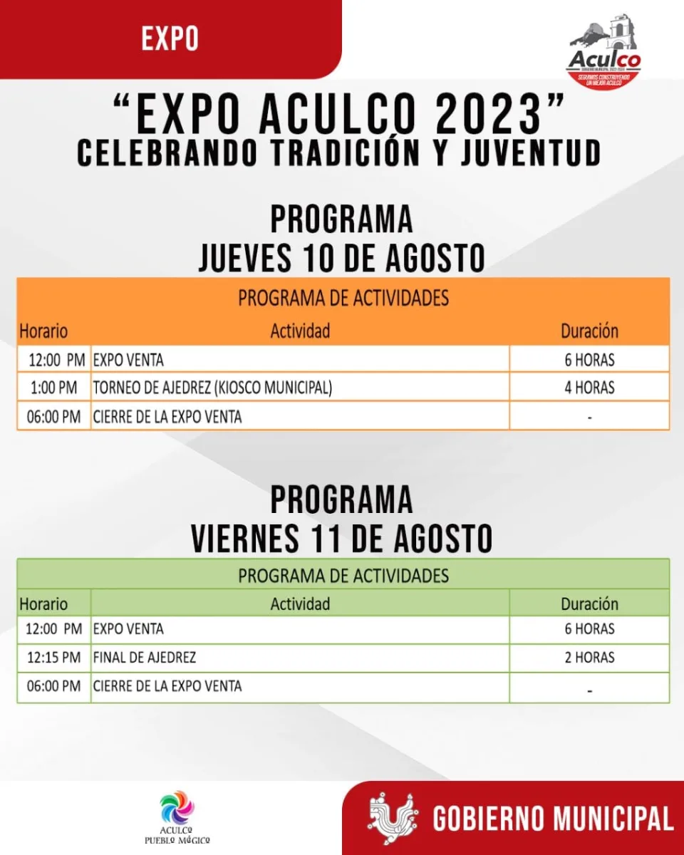 1691595076 374 Te invitamos a disfrutar de la Expo Aculco 2023 Celebrando