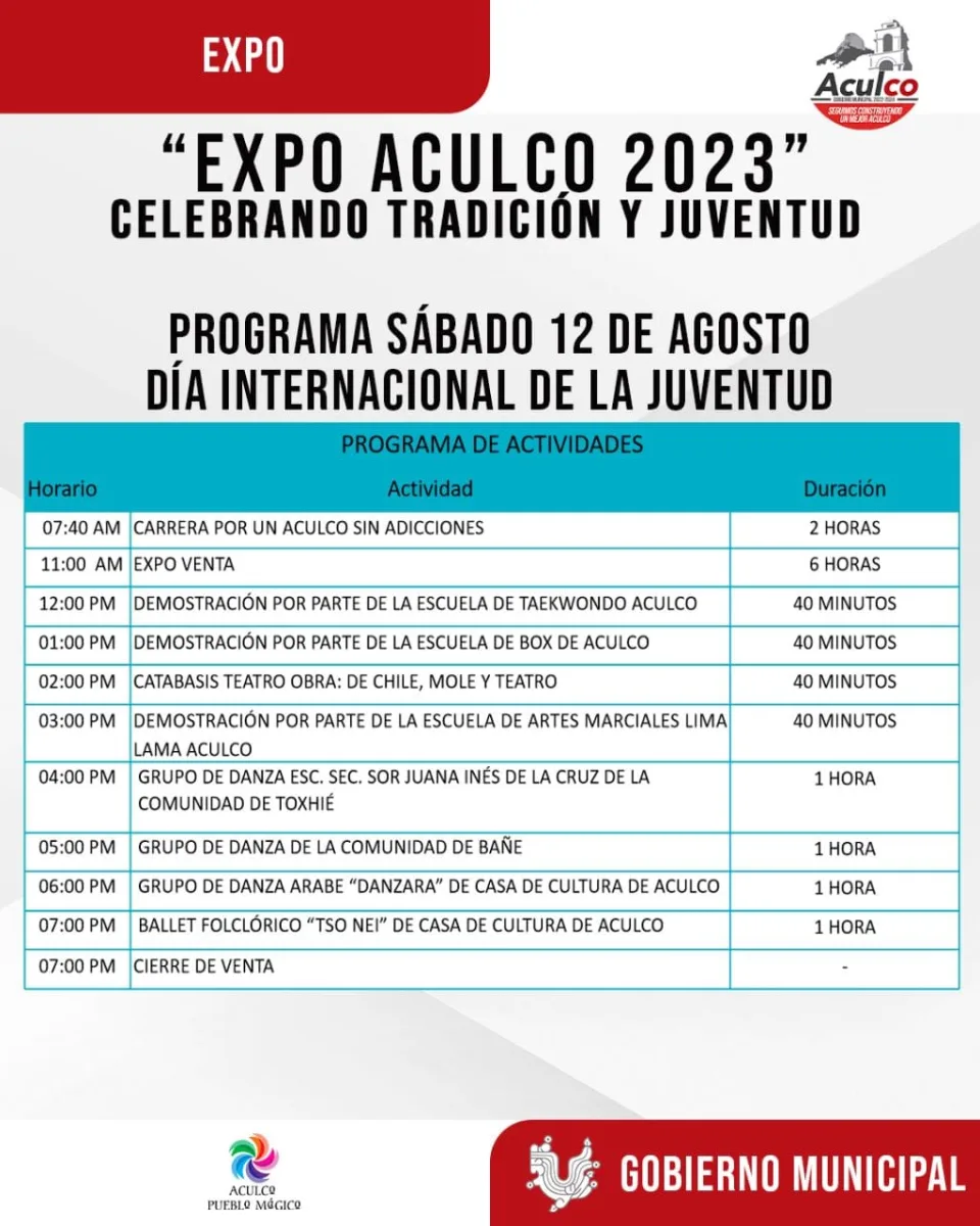 1691595081 457 Te invitamos a disfrutar de la Expo Aculco 2023 Celebrando