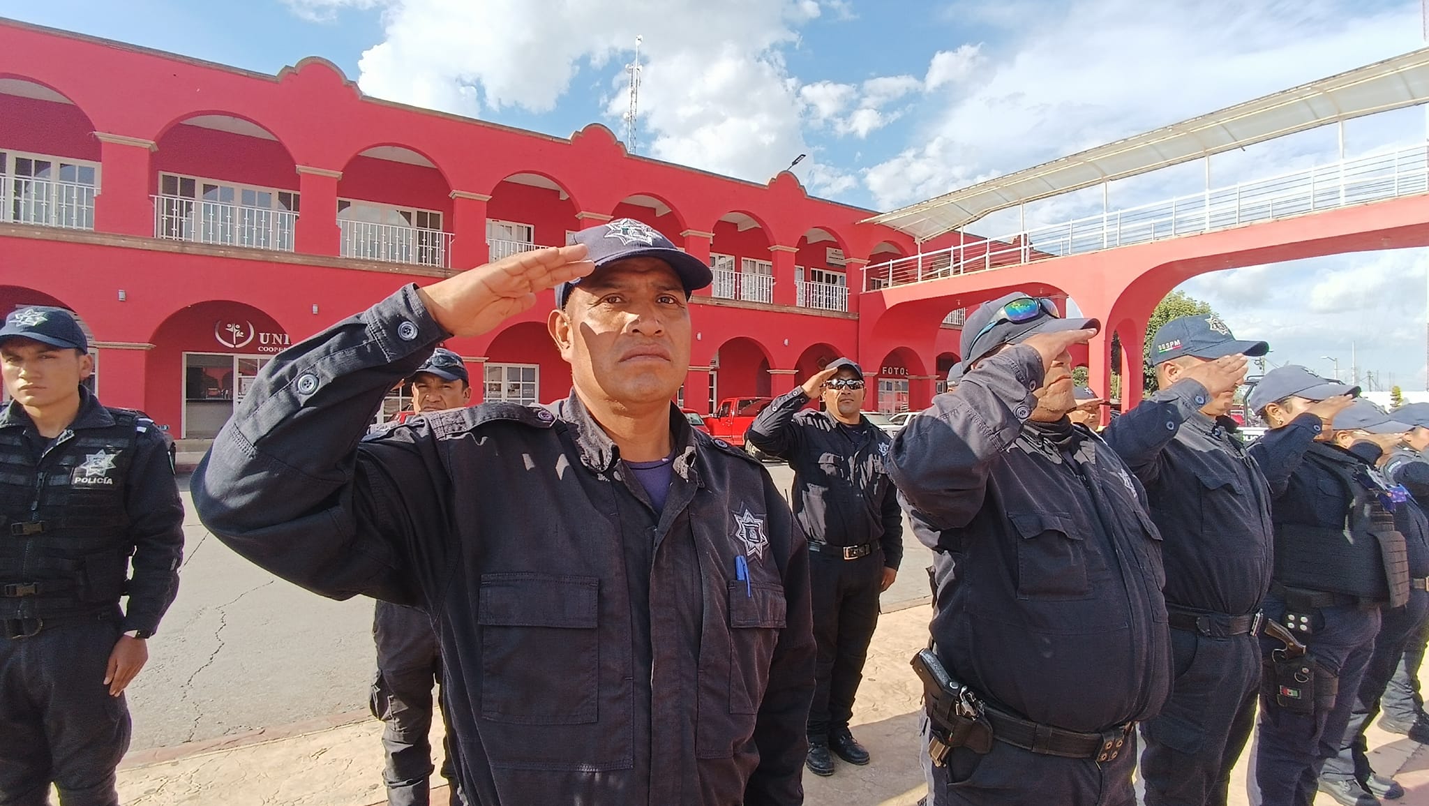 1691595659 128 Elementos de Seguridad Publica de Villa Victoria realizaron la ceremonia