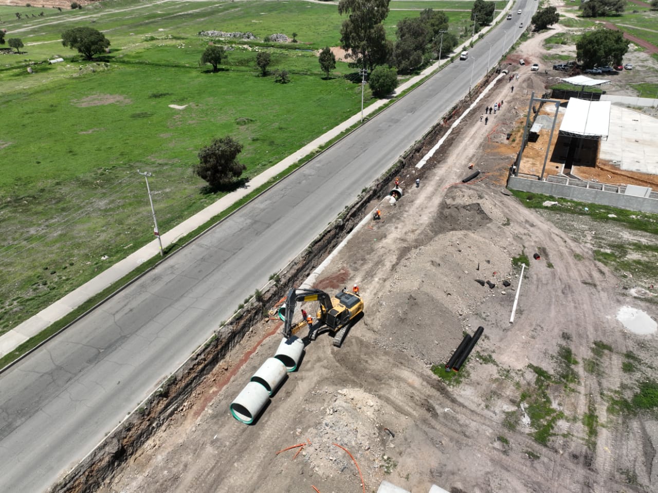 1691609880 57 En San Bartolo Cuautlalpan Zumpango continuan las obras para brindarles