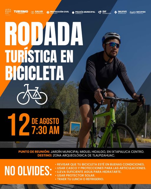 1691684748 539 ¡Acompananos en nuestra Rodada Turistica en Bicicleta El proximo sabado