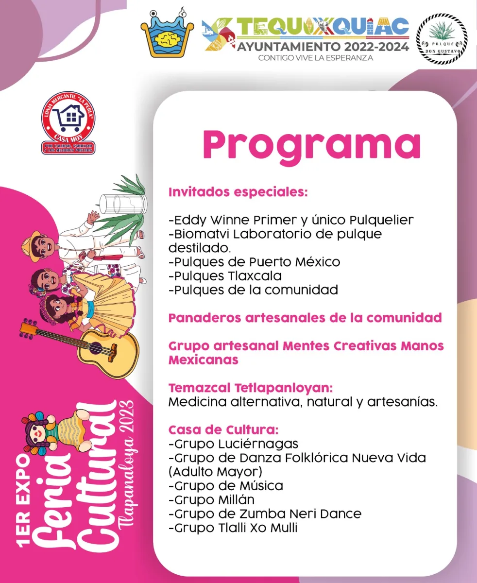 1691689116 948 ¡ASISTE A LA PRIMER EXPO FERIA CULTURAL TLAPANALOYA 2023 El