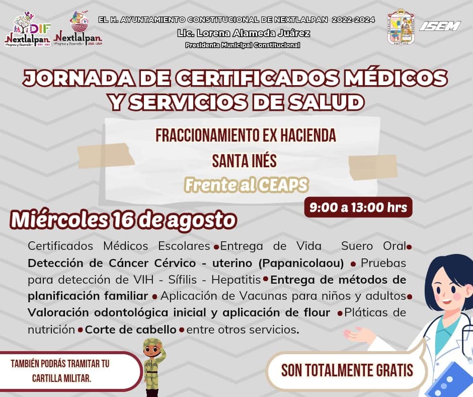 1691691479 748 Jornadas de Certificados Medicos Escolares y Servicios de Salud 🩵