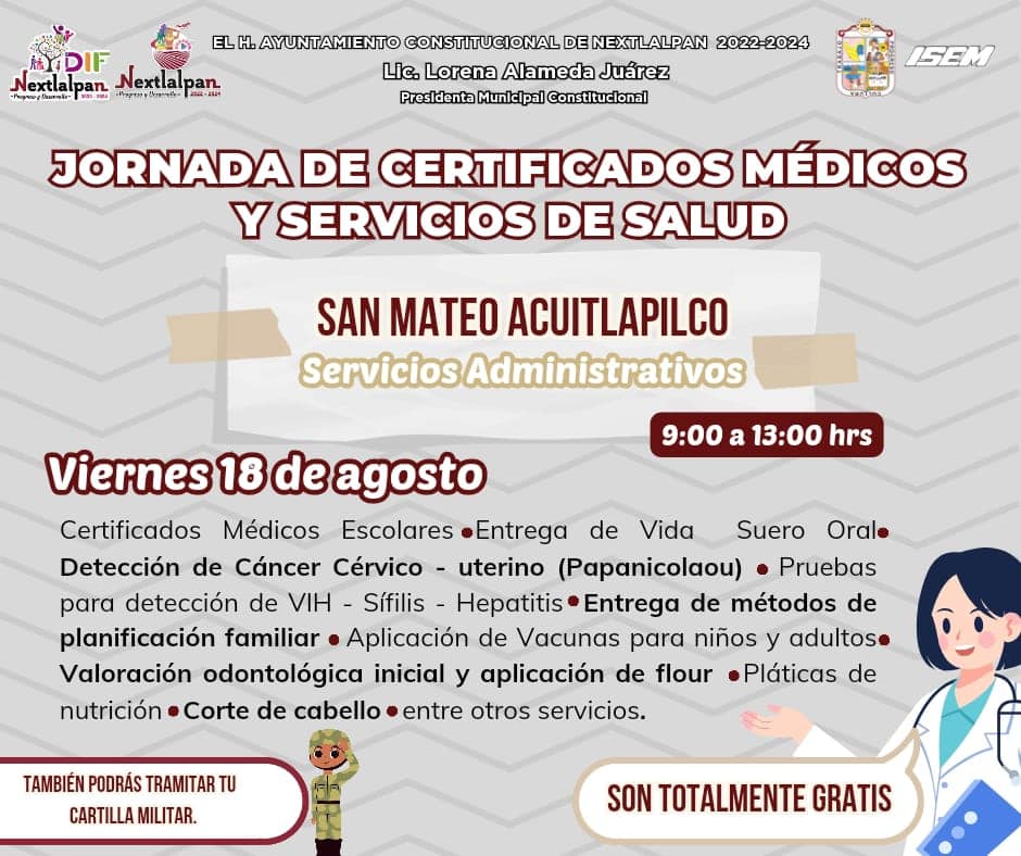 1691691487 801 Jornadas de Certificados Medicos Escolares y Servicios de Salud 🩵