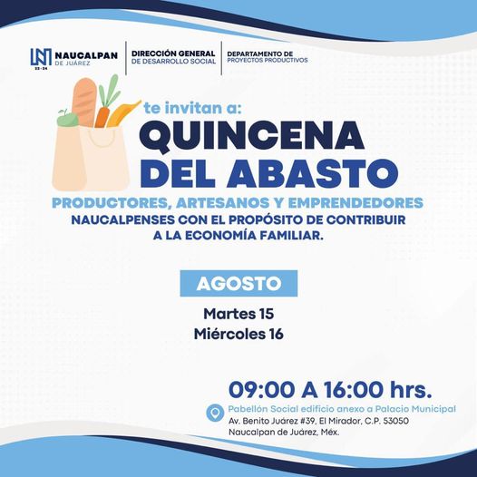 1691756629 767 ¡Descubre la Quincena del Abasto ¿Te gustaria disfrutar de productos