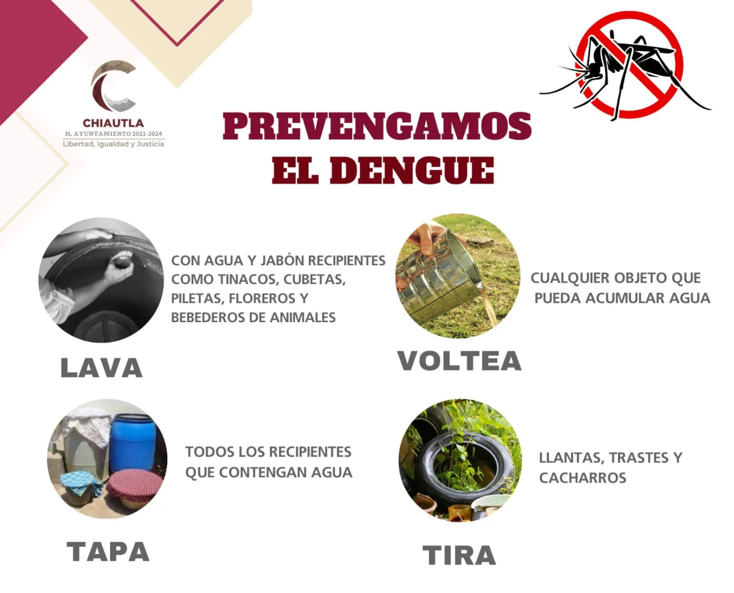 1691772112 19 La enfermedad del denguezikaychikungunya se puede prevenir hagamos limpieza de