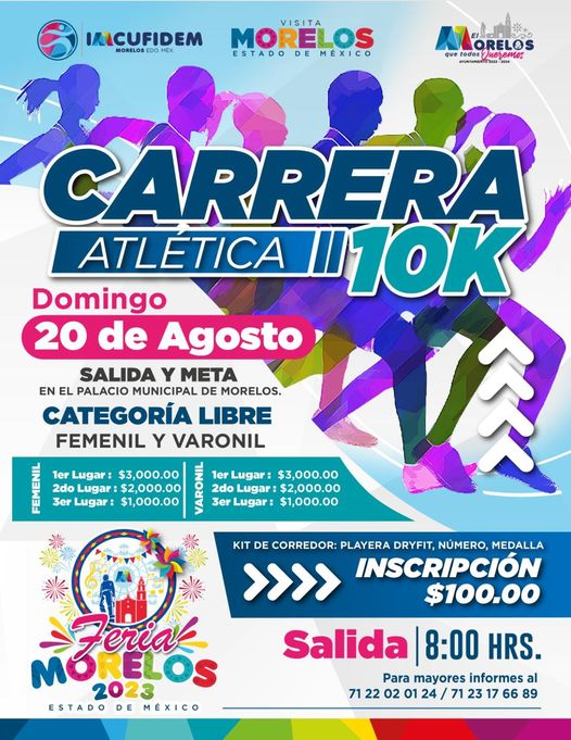 1691871729 610 ¡En esta Feria Morelos 2023 participa en la Carrera Atletica