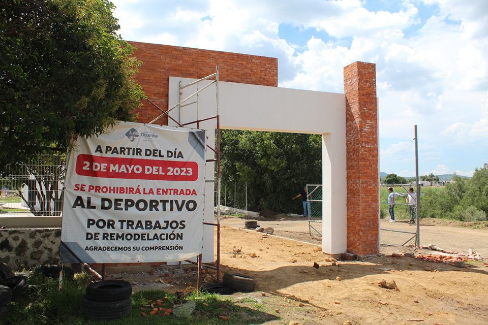 1691874265 38 Los avances en la obra de Deportiva Otumba Como parte