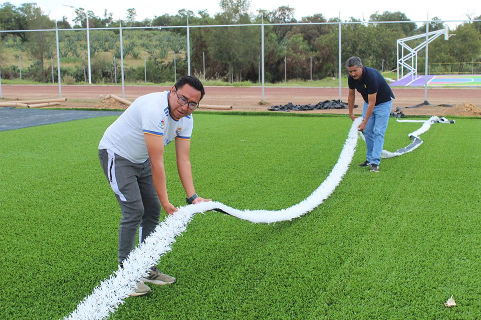 1691874281 325 Los avances en la obra de Deportiva Otumba Como parte