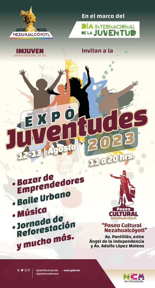 1691874436 364 ¡No te pierdas la ExpoJuventudes 2023 Tendremos actividades como BaileUrbano