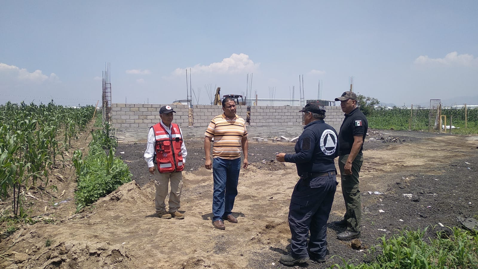 1691955006 569 Se hace el recorrido con Proteccion Civil Municipal y Estatal