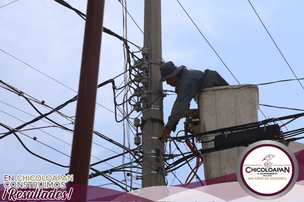 1691962072 732 La Coordinacion de Alumbrado Publico y Electrificaciones continua realizando sus