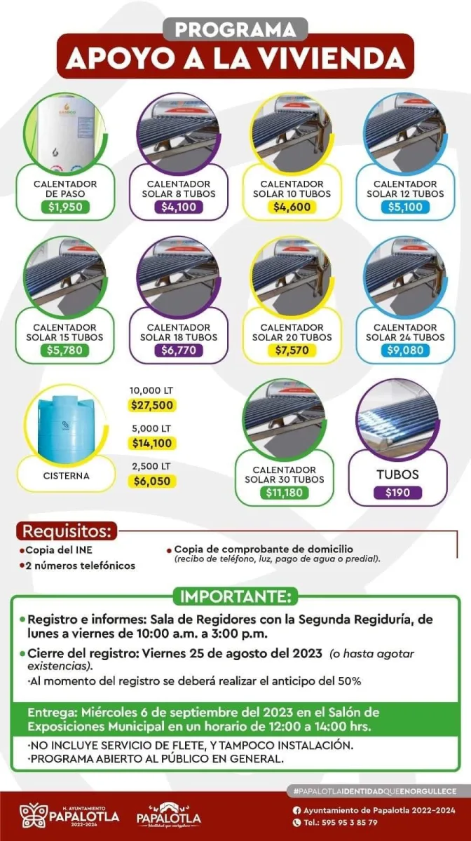 1692029993 474 programasocial ¡Convocatoria Apoyo a la vivienda Registro y mayores