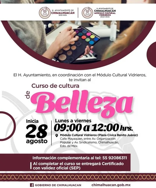 1692041251 Inscribete al Curso de Cultura de Belleza que se impartira jpg