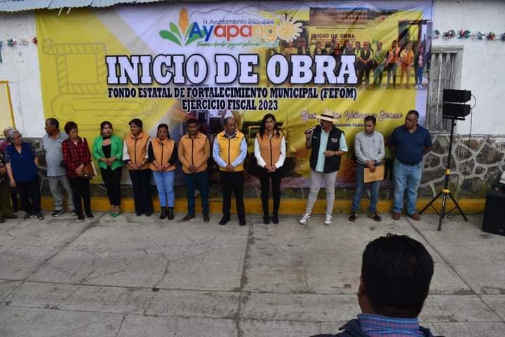 1692103195 621 InicioDeObra El Gobierno Municipal de Ayapango administracion 2022 2024 que pr