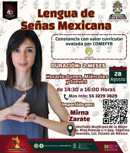 1692126689 LenguaDeSenasMexicana El Instituto Municipal de la Mujer te invita jpg