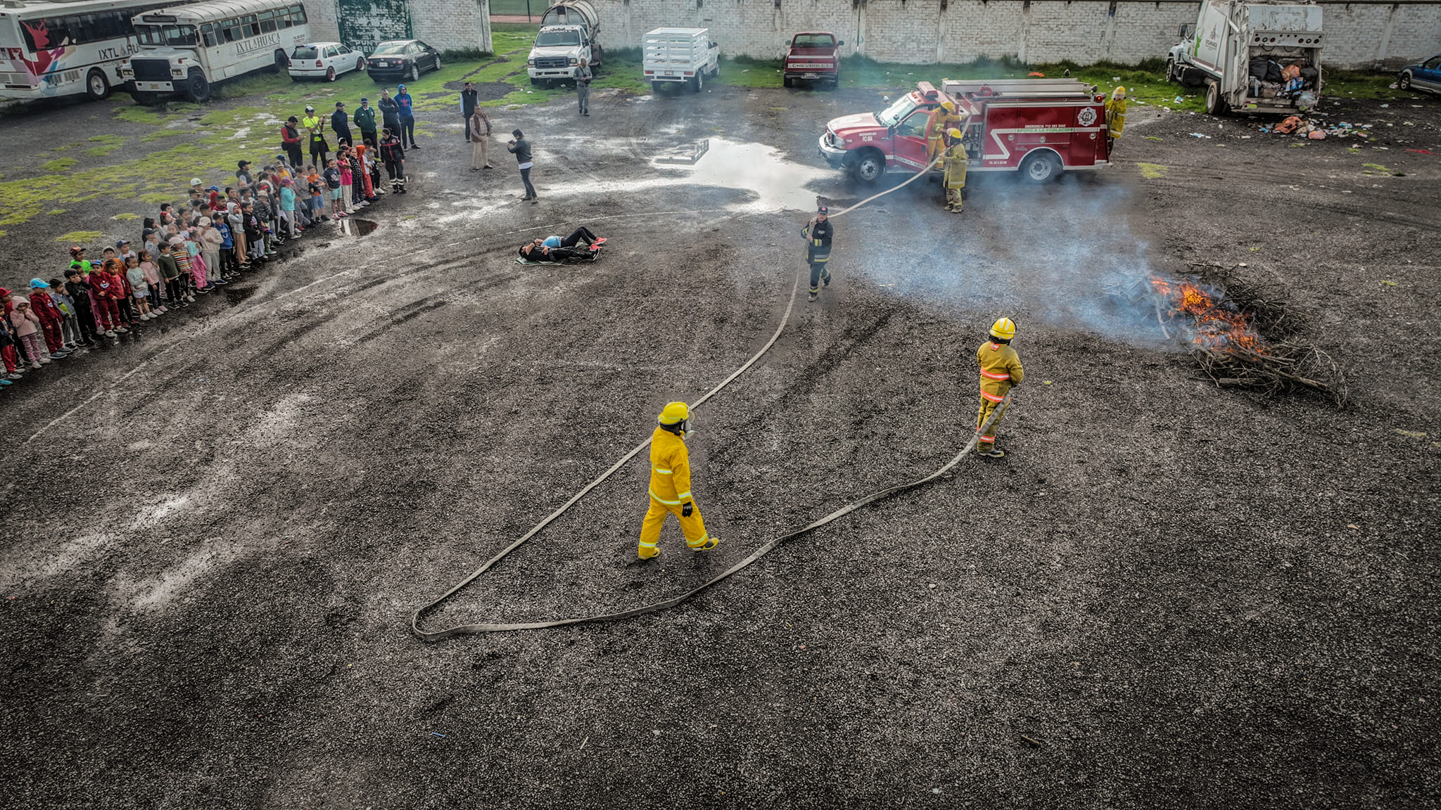 1692131831 577 La Coordinacion de Proteccion Civil y Bomberos de Ixtlahuaca realizo