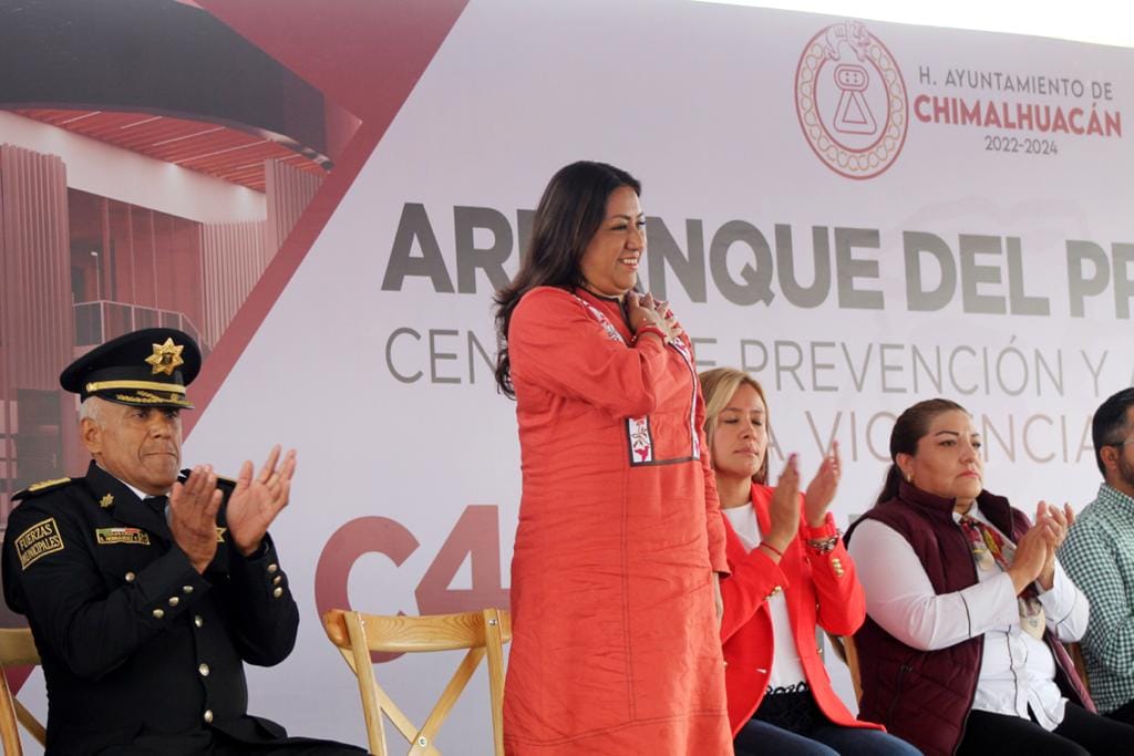 1692134941 14 XOCHITL FLORES INICIA CONSTRUCCION DEL MODERNO C4 PARA MAYOR SEGURIDAD