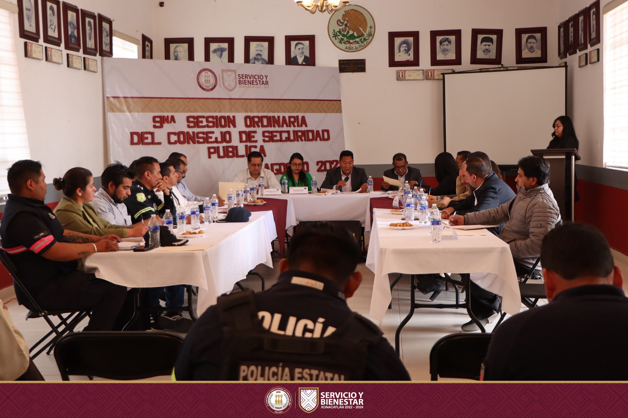 1692136560 230 Nuestro Presidente Municipal Alfredo Gonzalez precidio la Novena Sesion del