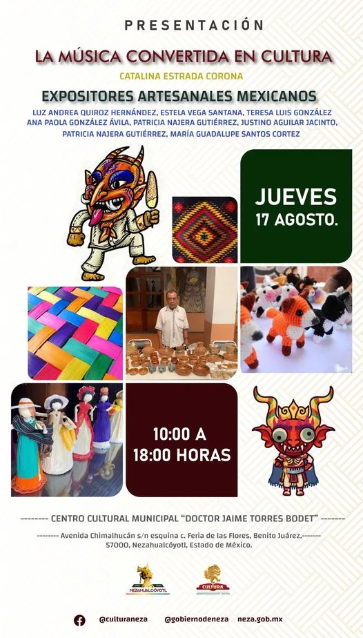 1692208484 Cultura La Direccion de Cultura Nezahualcoyotl te invita a jpg